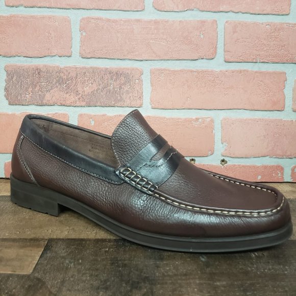 Florsheim Men\'s Brown Madrid Penny Leather Slip-on main image 7